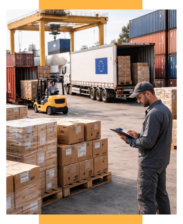 Доставка грузов из Европы от 12190 р., логистика СетСервис-Гбк