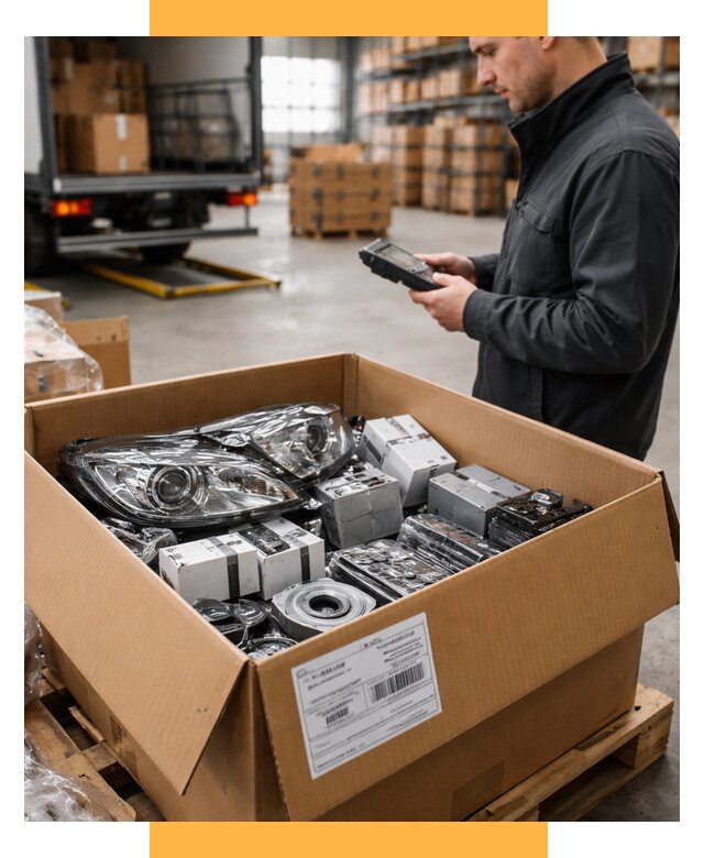 Доставка автозапчастей из Европы под ключ от 12698 р. | СетСервис-Гбк