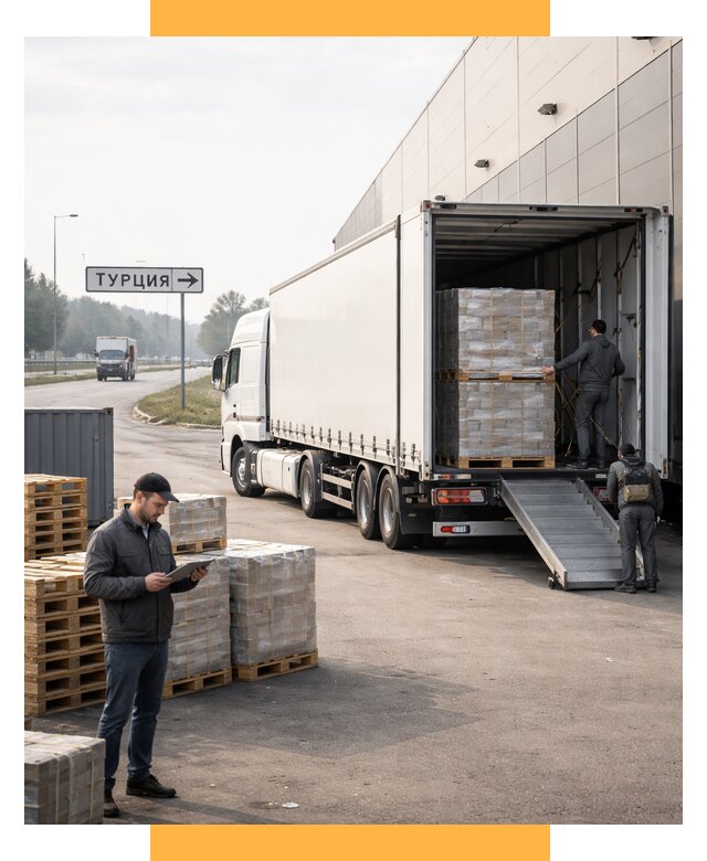 Автоперевозки и доставка фурой из Турции от 121896 р. | СетСервис-Гбк