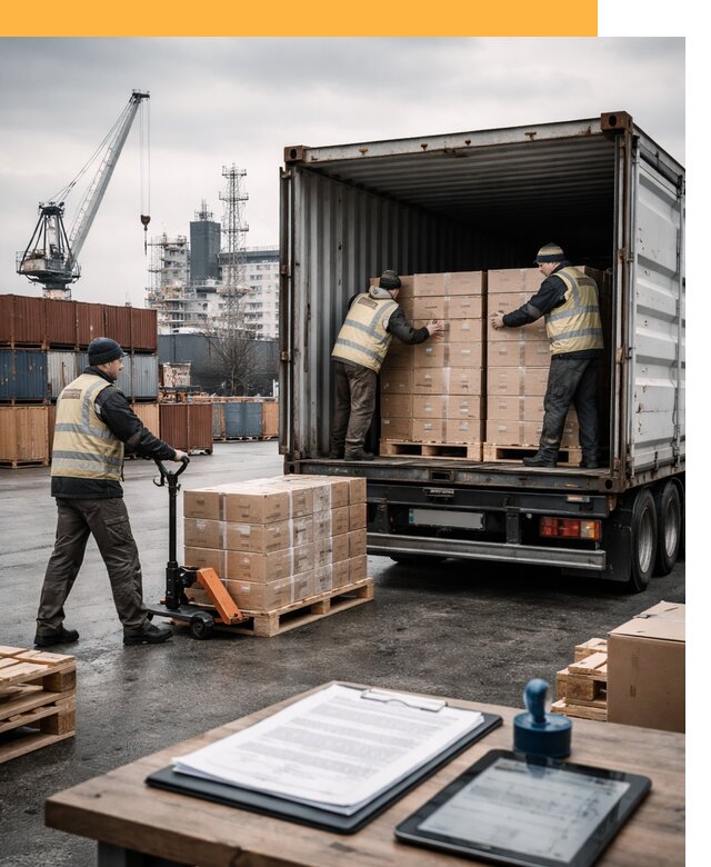 Доставка грузов из Латвии от 25395 руб, морская, авто, авиа