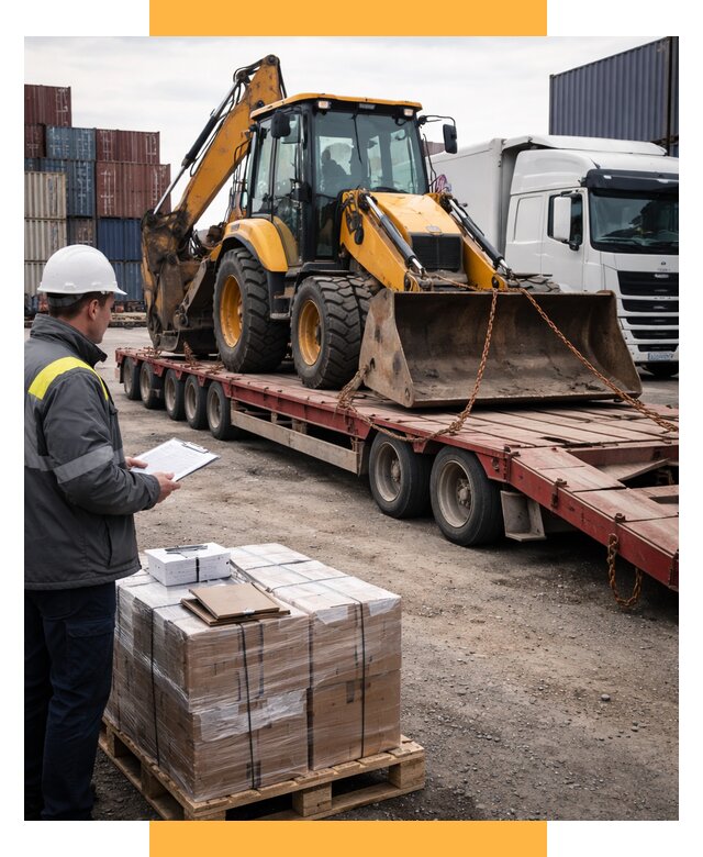 Международная перевозка спецтехники от 45711 р., СетСервис-Гбк