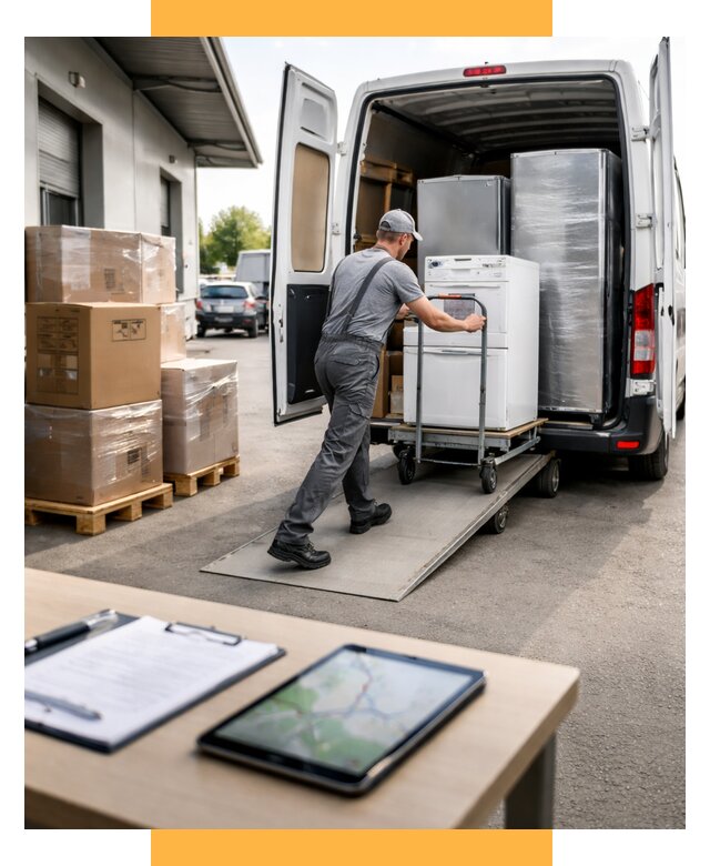 Перевозка бытовой техники от 6603 р. - логистика СетСервис-Гбк