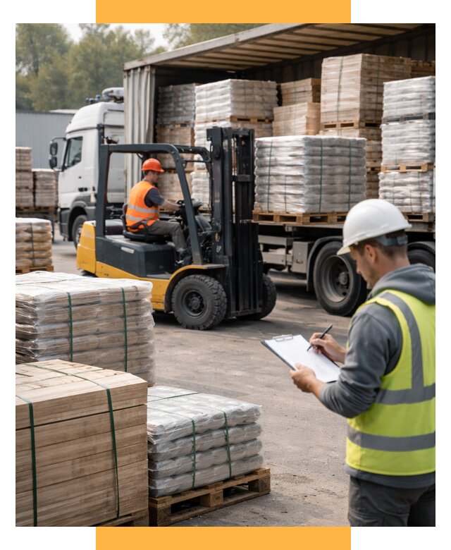 Перевозка строительных материалов от 5587 р. | СетСервис-Гбк