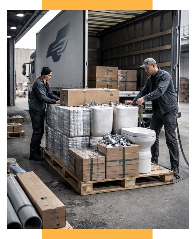 Перевозка сантехники под ключ от 1828 р. | СетСервис-Гбк