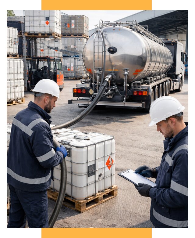 Перевозка химического сырья от 8634 р. Логистика СетСервис-Гбк