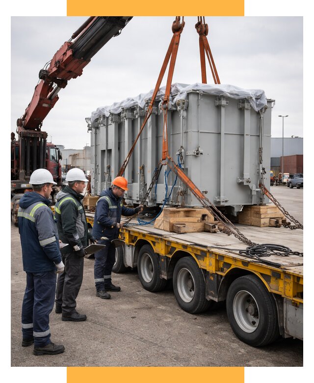 Перевозка проектных грузов под ключ от 35553 р., СетСервис-Гбк