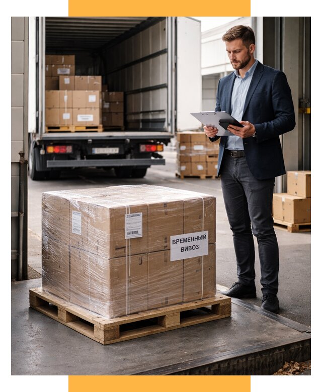 Временный вывоз товаров под ключ от 8126 р. | СетСервис-Гбк