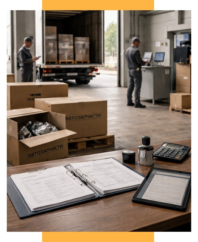 Таможенное оформление автозапчастей под ключ от 8634 р., СетСервис-Гбк