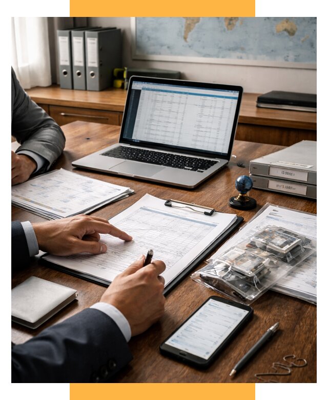 Проверка поставщика за рубежом от 8634 р. | СетСервис-Гбк аудит