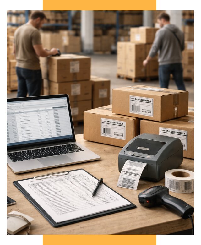 Маркировка импортных товаров от 4571 р. под ключ, СетСервис-Гбк