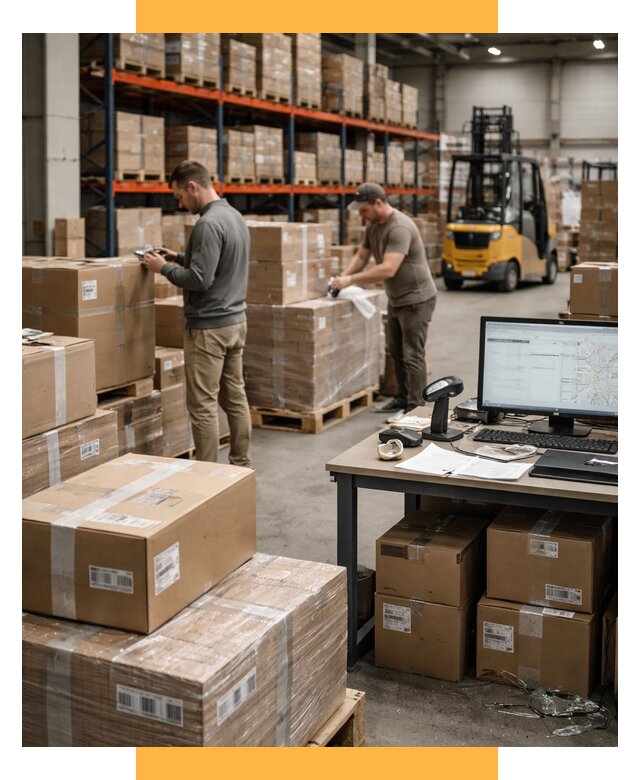 Склад консолидации в Европе от 6603 р., услуги СетСервис-Гбк